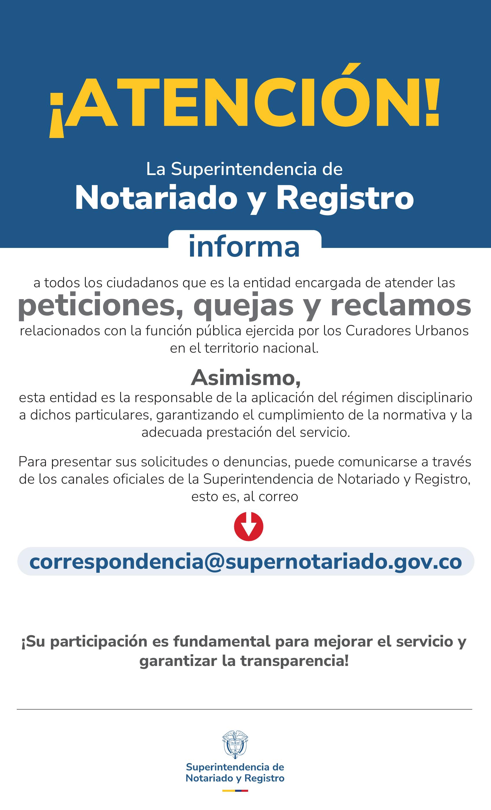 Aviso importante
